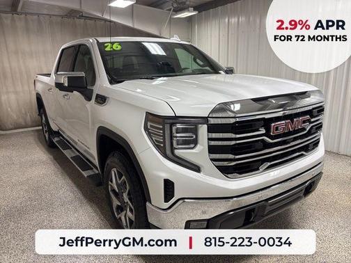 Summit White 2026 GMC Sierra 1500 SLT