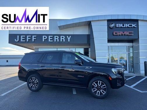 Onyx Black 2023 GMC Yukon AT4