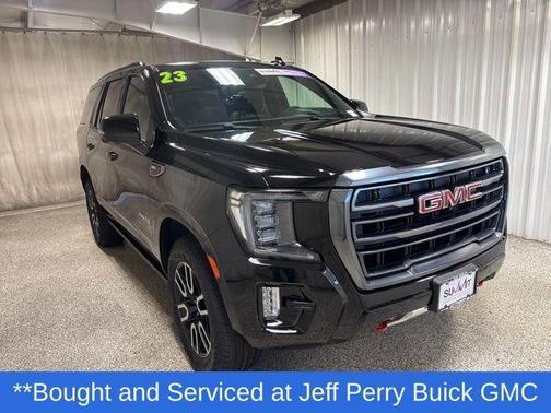 Onyx Black 2023 GMC Yukon AT4
