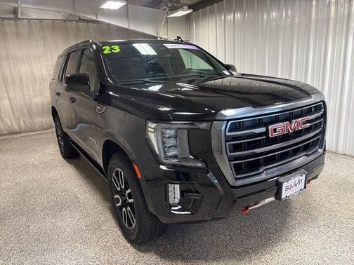 Onyx Black 2023 GMC Yukon AT4