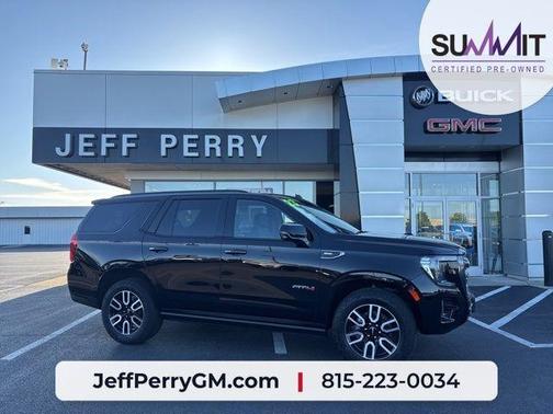 Onyx Black 2023 GMC Yukon AT4