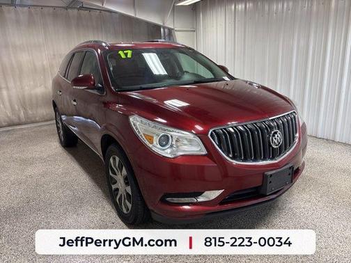 Crimson Red Tintcoat 2017 Buick Enclave Leather