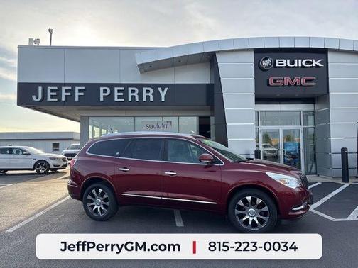 Crimson Red Tintcoat 2017 Buick Enclave Leather