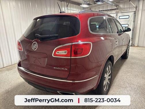 Crimson Red Tintcoat 2017 Buick Enclave Leather