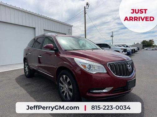 Crimson Red Tintcoat 2017 Buick Enclave Leather