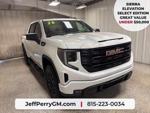 Summit White 2026 GMC Sierra 1500 Elevation