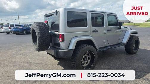 Billet Silver Metallic Clearcoat 2018 Jeep Wrangler JK Unlimited Sahara