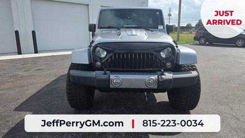 Billet Silver Metallic Clearcoat 2018 Jeep Wrangler JK Unlimited Sahara