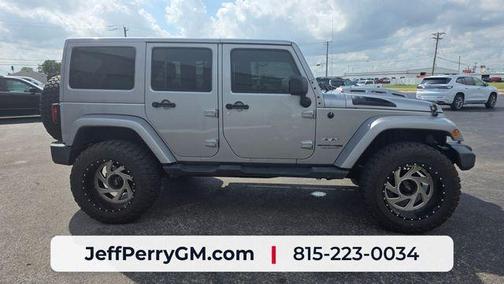 Billet Silver Metallic Clearcoat 2018 Jeep Wrangler JK Unlimited Sahara