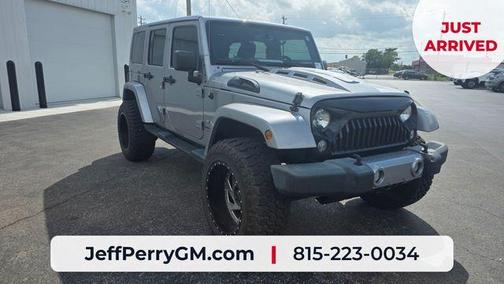 Billet Silver Metallic Clearcoat 2018 Jeep Wrangler JK Unlimited Sahara