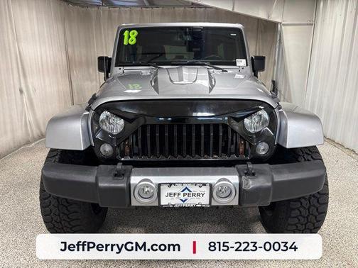 Billet Silver Metallic Clearcoat 2018 Jeep Wrangler JK Unlimited Sahara