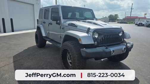 Billet Silver Metallic Clearcoat 2018 Jeep Wrangler JK Unlimited Sahara