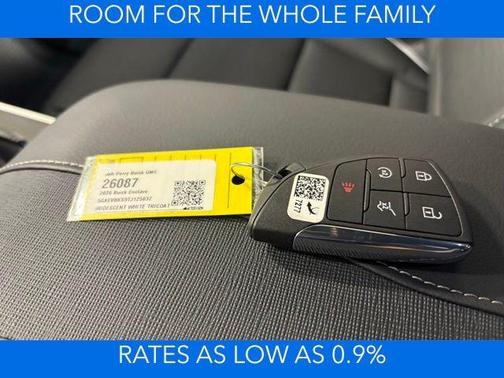 White Tri-Coat 2026 Buick Enclave Sport Touring