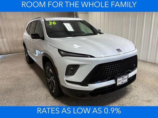 White Tri-Coat 2026 Buick Enclave Sport Touring