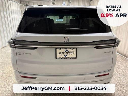 White Tri-Coat 2026 Buick Enclave AVENIR