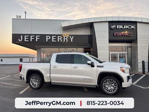 White Frost Tri-Coat 2019 GMC Sierra 1500 Denali