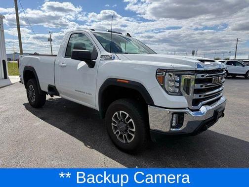 Summit White 2022 GMC Sierra 2500 SLE