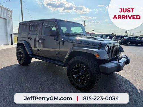 Granite Crystal Clearcoat Metallic 2017 Jeep Wrangler Unlimited Sahara