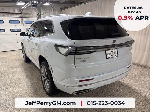 White Tri-Coat 2026 Buick Enclave Avenir