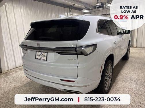 White Tri-Coat 2026 Buick Enclave Avenir