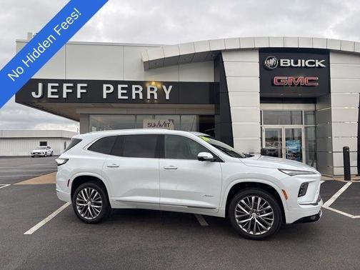 White Tri-Coat 2026 Buick Enclave Avenir