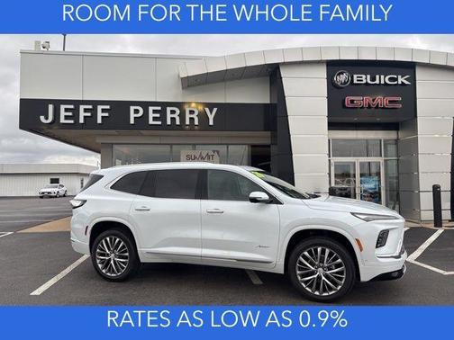 White Tri-Coat 2026 Buick Enclave Avenir