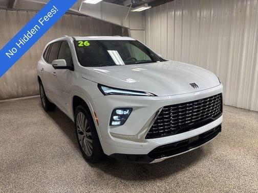 White Tri-Coat 2026 Buick Enclave Avenir