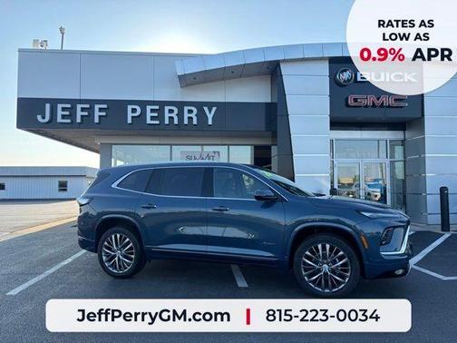 Ocean Blue Metallic 2026 Buick Enclave Avenir