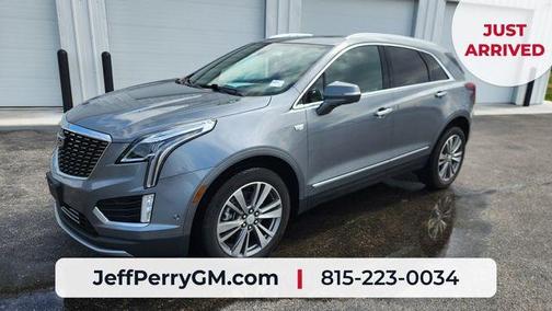 Satin Steel Metallic 2021 Cadillac XT5 Premium Luxury