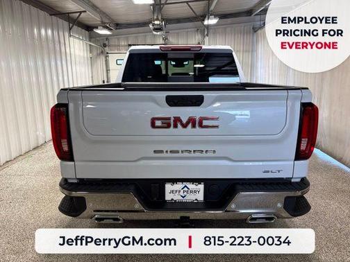 Glacier White 2026 GMC Sierra 1500 SLT