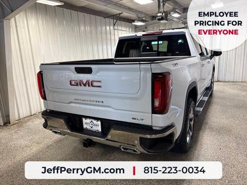 Glacier White 2026 GMC Sierra 1500 SLT
