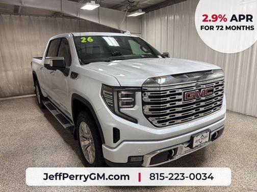 Glacier White 2026 GMC Sierra 1500 Denali
