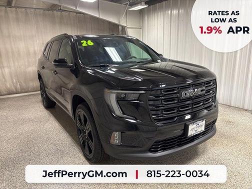 Ebony Twilight Metallic 2026 GMC Acadia Elevation