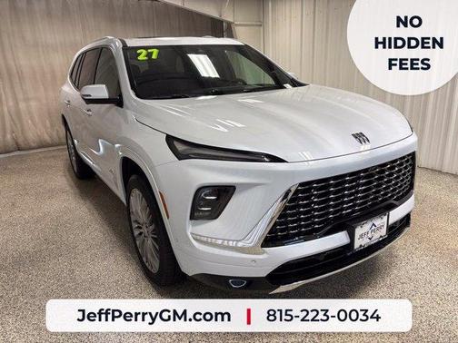 White Tri-Coat 2027 Buick Enclave AVENIR