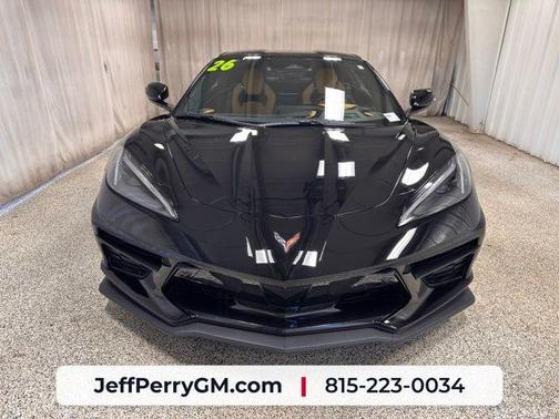Black 2026 Chevrolet Corvette Stingray w/3LT