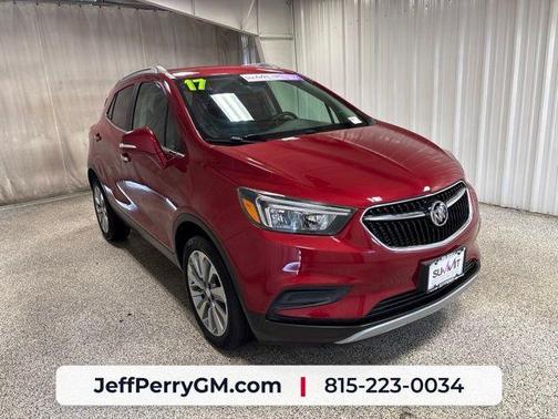 Winterberry Red Metallic 2017 Buick Encore Preferred
