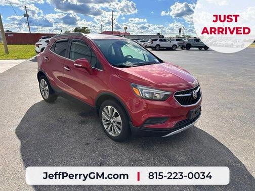 Winterberry Red Metallic 2017 Buick Encore Preferred