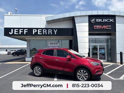 Winterberry Red Metallic 2017 Buick Encore Preferred