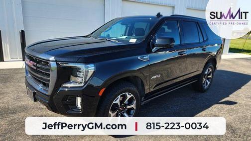 Onyx Black 2022 GMC Yukon AT4
