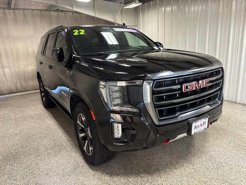 Onyx Black 2022 GMC Yukon AT4