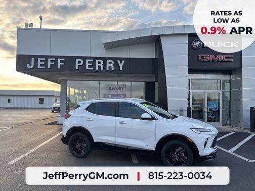 Summit White 2026 Buick Encore GX Sport Touring