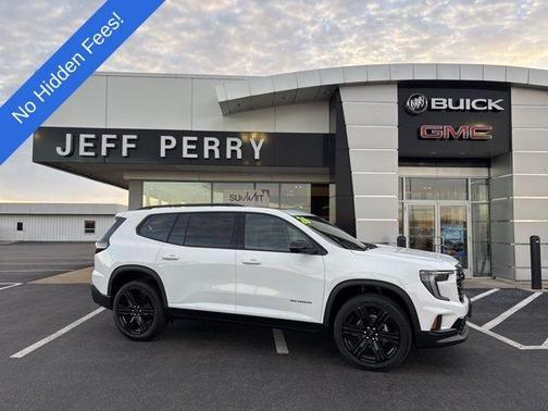 Summit White 2026 GMC Acadia Elevation