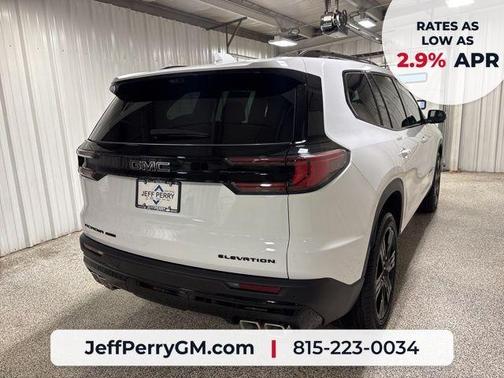 Summit White 2026 GMC Acadia Elevation