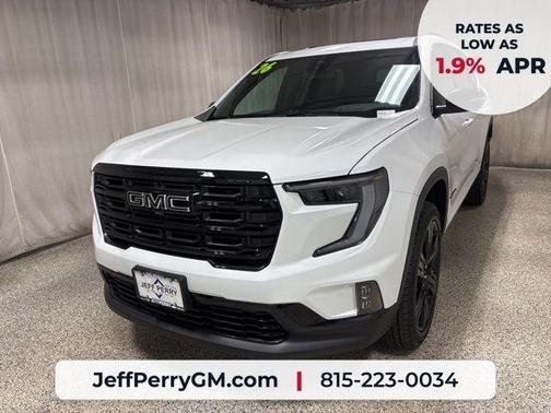 Summit White 2026 GMC Acadia Elevation