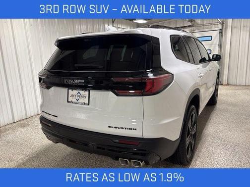 Summit White 2026 GMC Acadia Elevation