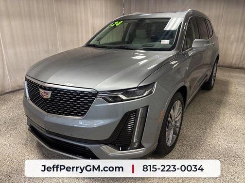 Silver Metallic 2024 Cadillac XT6 Premium Luxury AWD