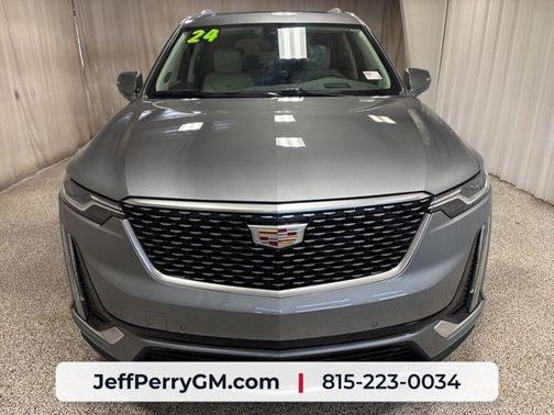 Silver Metallic 2024 Cadillac XT6 Premium Luxury AWD
