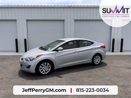 Radiant Silver 2011 Hyundai ELANTRA GLS