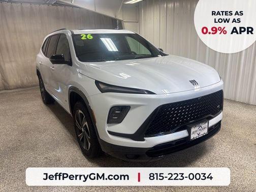 White Tri-Coat 2026 Buick Enclave Sport Touring