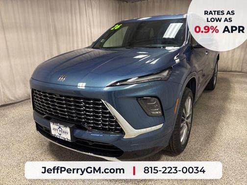 Ocean Blue Metallic 2026 Buick Enclave Avenir